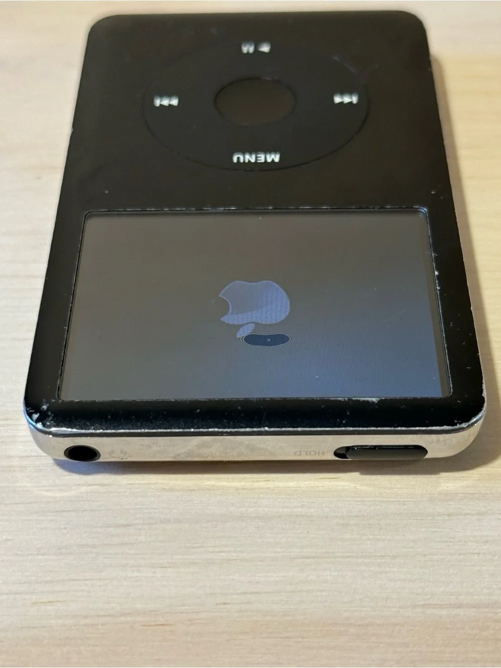 iPod Model:A1136 6thGen 80GB Blk BAD HARD DRIVE/Battery 30m-1Hr For-Parts/Repair